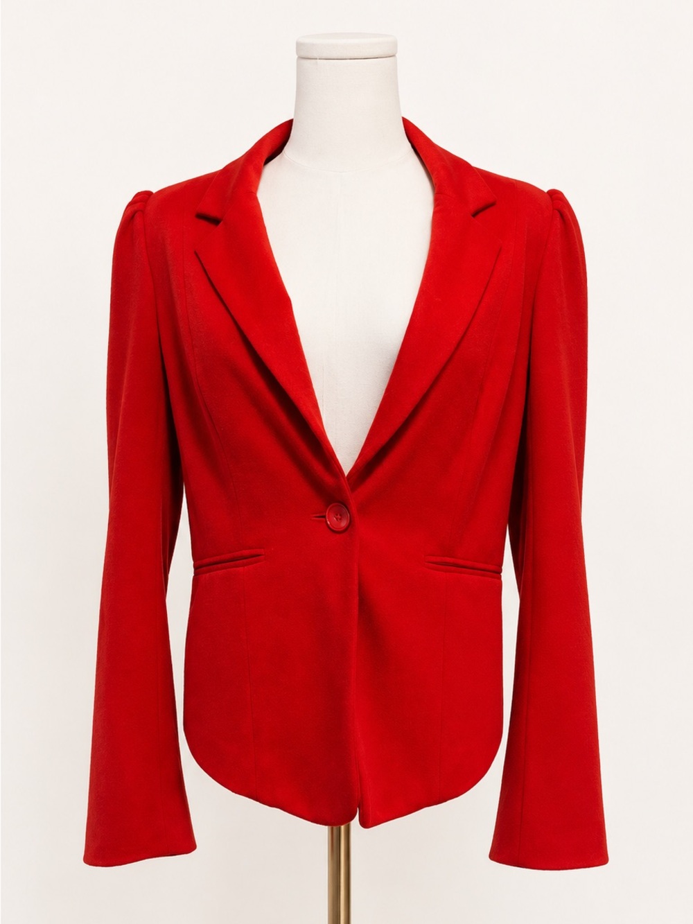 Tinley Road Orange-Red Blazer Jacket - size medium
